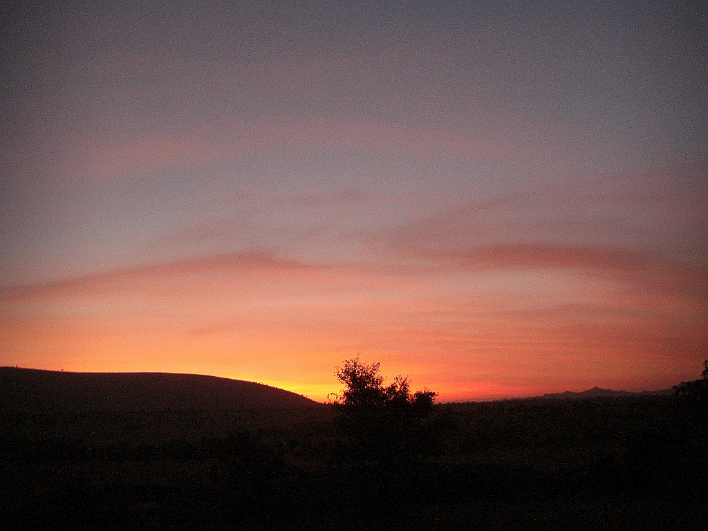CIMG3530.JPG - sunrise over Serengeti